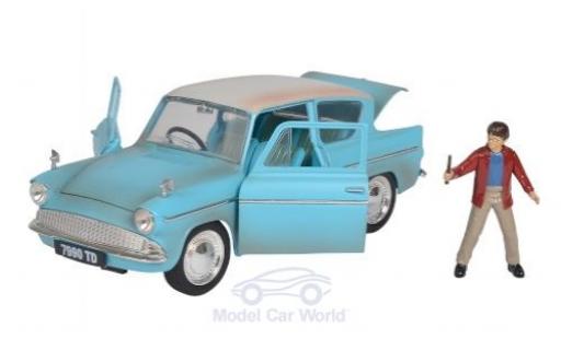 Ford Anglia 1/24 Jada Toys RHD Harry Potter 1959 mit Figur modellino in miniatura