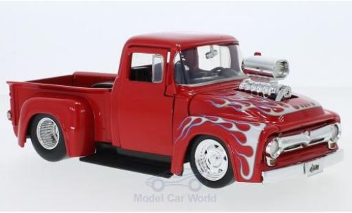 Ford F-1 1/24 Jada Toys 00 rosso/Dekor 1956 modellino in miniatura