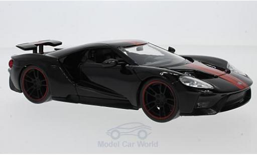 Ford GT 1/24 Jada Toys nero 2017 modellino in miniatura