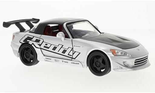 Honda S2000 1/24 Jada Toys grigio/nero 2001 modellino in miniatura