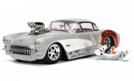 Chevrolet Corvette 1/24 Jada Toys (C1) Looney Tunes - Bugs Bunny 1957 modellino in miniatura
