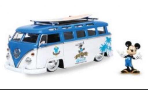 Volkswagen T1 1/24 Jada Toys Bus Lowrider Mickey Mouse modellino in miniatura