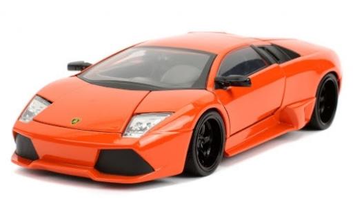 Lamborghini Murcielago 1/24 Jada Toys orange Fast & Furious modellino in miniatura