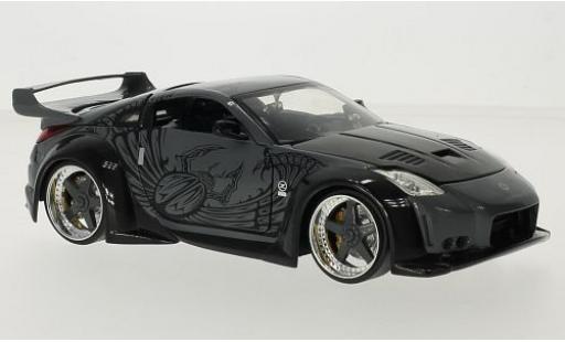 Nissan 350Z 1/24 Jada Toys Tuning grigio/nero Fast & Furious 2003 tuning modellino in miniatura