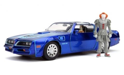 Pontiac Firebird 1/24 Jada Toys Trans Am It - Chapter Two 1977 mit Figuren modellino in miniatura