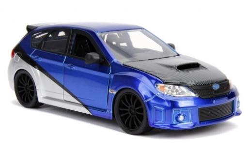 Subaru Impreza 1/24 Jada Toys WRX STi Tuning blu/grigio Fast & Furious 2012 modellino in miniatura
