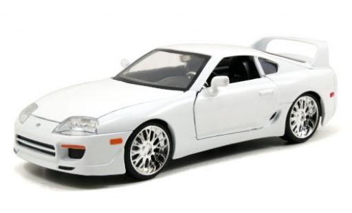 Toyota Supra 1/24 Jada Toys Tuning bianco Fast & Furious modellino in miniatura