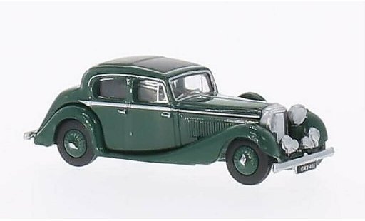 Jaguar SS Base 1/76 Oxford 2.5 Litre verde 1937 modellini auto