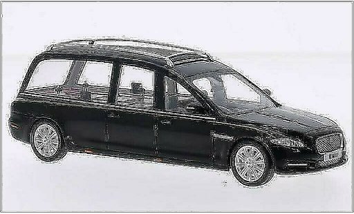 Jaguar XJ Hearse 1/43 GLM (X351) Wilcox nero 2013 modellini auto