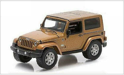 Jeep Wrangler Base 1/64 Greenlight bronze 2011 modellini auto