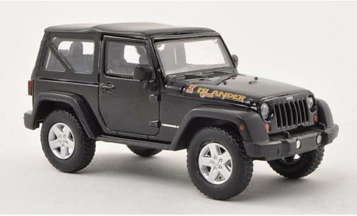 Jeep Wrangler Islander Edition 1/43 Greenlight nero 2010 modellini auto