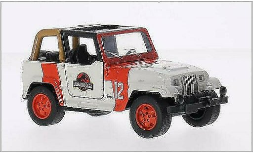 Jeep Wrangler Jurassic Park 1/43 Jada Toys  modellini auto