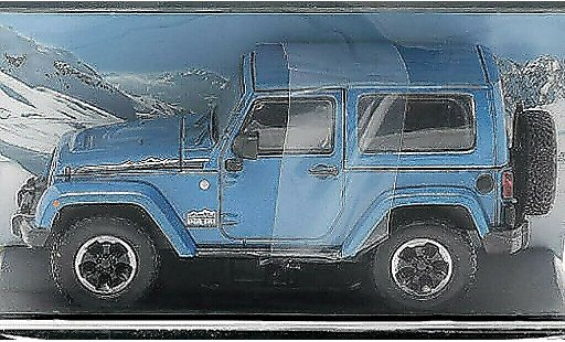 Jeep Wrangler Polar Edition 1/43 Greenlight blu 2014 modellini auto