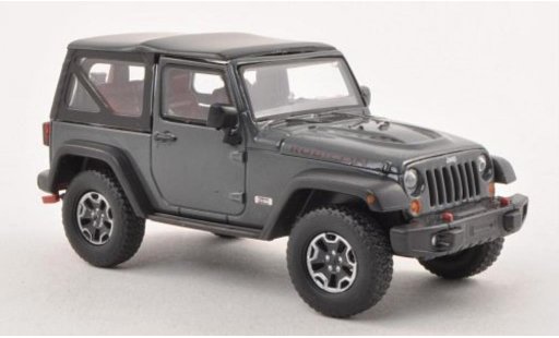 Jeep Wrangler Rubicon 1/43 Greenlight 10th anniversario grigio 2013 modellini auto