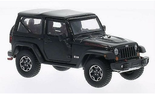 Jeep Wrangler Rubicon 1/43 Greenlight 10th anniversario nero 2013 modellini auto