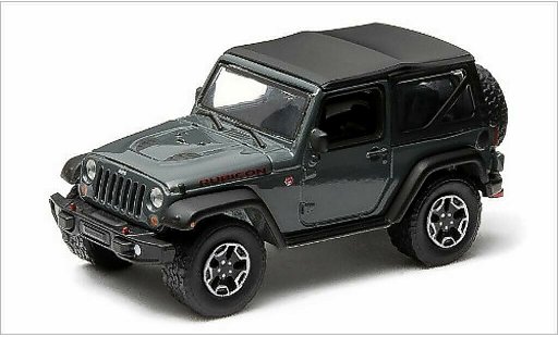 Jeep Wrangler Rubicon 1/64 Greenlight X grigio 2014 modellini auto