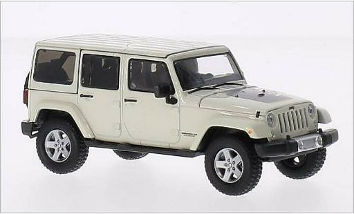 Jeep Wrangler Limited 1/43 Greenlight Unlimited beige 2011 modellini auto