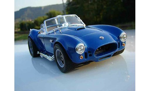 AC Cobra shelby 427 1/18 Road Signature s/c blu jantes gmp modellini auto