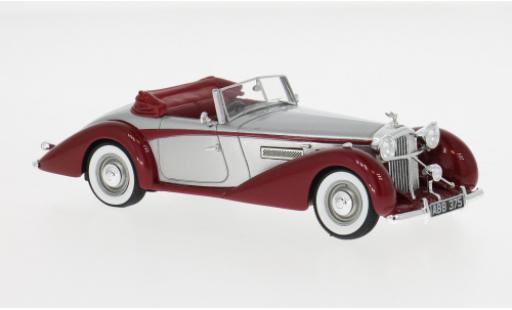Bentley Mark 6 1/43 Kess Mark VI 6 3/4 Liter Drophead ch B122DA rot/silber 1949 1:43 modellino in miniatura