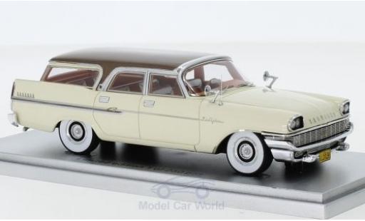 Chrysler New Yorker 1/43 Kess Town & Country Wagon bianco/marroneee 1958 modellino in miniatura