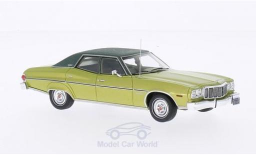 Ford Gran Torino 1/43 Kess Brougham metallico verde/verde 1976 modellino in miniatura