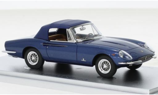 Ferrari 365 1/43 Kess California Spyder metallise blu/blu 1966 modellino in miniatura