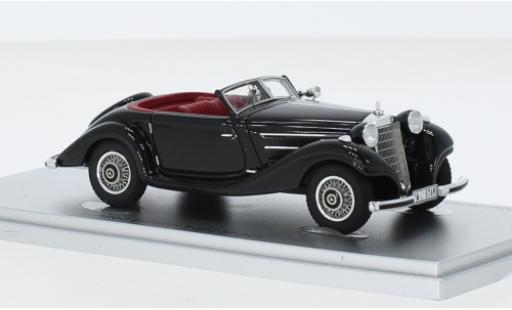 Mercedes 320 1/43 Kess N (W142) Combination Coupe nero 1938 modellino in miniatura