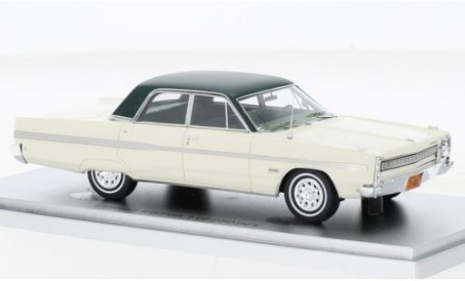 Plymouth Fury 1/43 Kess 4-Door Sedan beige/verde 1968 modellino in miniatura