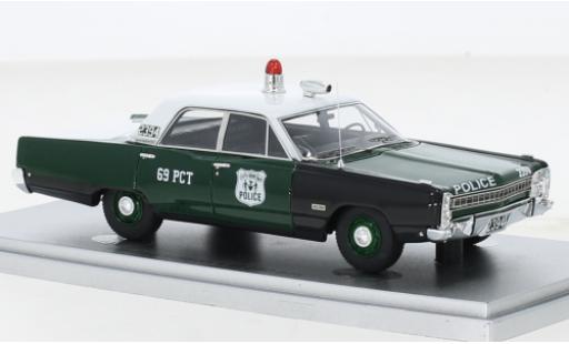 Plymouth Fury 1/43 Kess 4-Door Sedan City Of New York Police 1968 modellino in miniatura