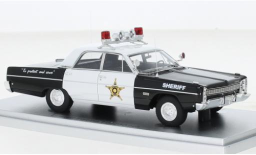 Plymouth Fury 1/43 Kess 4-Door Sedan Mayberry Sheriff 1968 modellino in miniatura