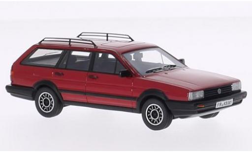 Volkswagen Passat 1/43 Kess Variant GT Syncro rosso 1985 modellino in miniatura