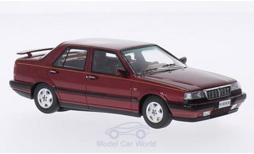 Lancia Thema 1/43 Kess 8.32 2S metallico rosso 1988 modellino in miniatura