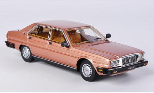 Maserati Quattroporte 1/43 Kess III 4.9 dkl.-gold 1983 sans Vitrine modellino in miniatura