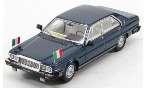 Maserati Quattroporte 1/43 Kess III 4.9 Presidential metallico blu 1983 Pertini modellino in miniatura