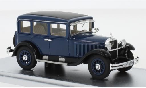 Mercedes 260 1/43 Kess Typ 10/50 Stuttgart (W11) blu/nero 1929 modellino in miniatura