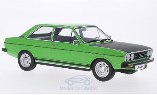 Audi 80 1/18 KK Scale GTE verde/matt-nero 1975 Türen und Hauben sind nicht zu öffnen modellino in miniatura