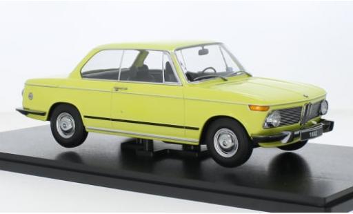 Bmw 1602 1/18 KK Scale gelb 1971 1:18 modellino in miniatura