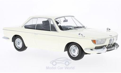 Bmw 2000 CS 1/18 KK Scale CS beige 1965 modellino in miniatura