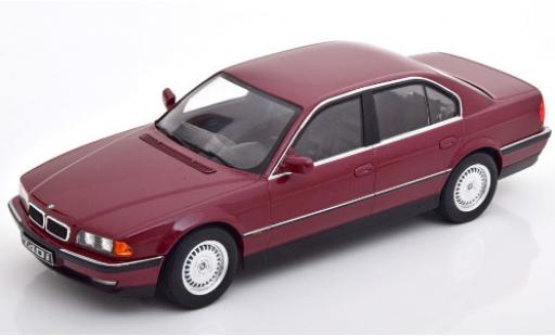 Bmw 740 1/18 KK Scale i (E38) metallico rosso 1994 modellino in miniatura