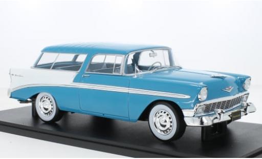 Chevrolet Bel Air 1/18 KK Scale Nomad türkis/weiss 1956 1:18 modellino in miniatura