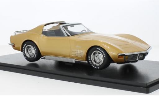 Chevrolet Corvette 1/18 KK Scale (C3) metallise beige 1972 1:18 modellino in miniatura