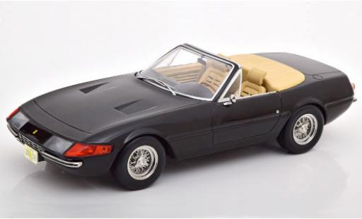 Ferrari 365 1/18 KK Scale GTS/4 Daytona Spider nero 1969 US-Version modellino in miniatura