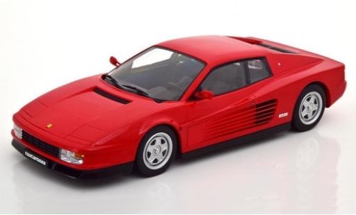 Ferrari Testarossa 1/18 KK Scale rosso 1986 modellino in miniatura