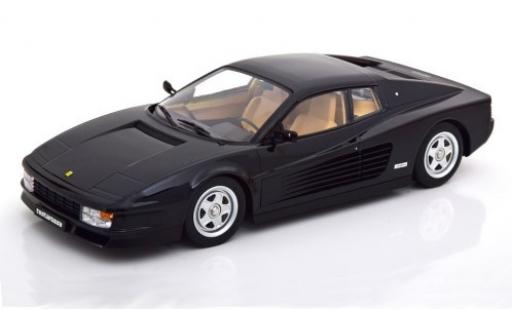 Ferrari Testarossa 1/18 KK Scale nero 1986 modellino in miniatura