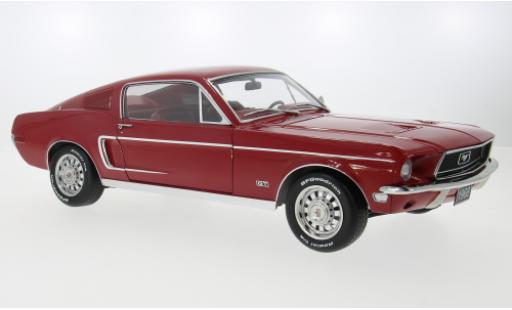 Ford Mustang 1/12 KK Scale GT Fastback rot 1968 1:12 modellino in miniatura