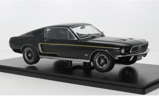 Ford Mustang 1/18 KK Scale GT Fastback schwarz 1968 1:18 modellino in miniatura