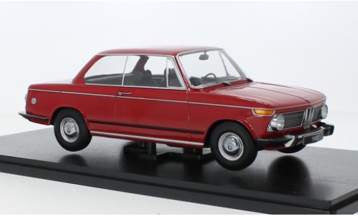 Bmw 1602 1/18 KK Scale rosso 1971 modellino in miniatura