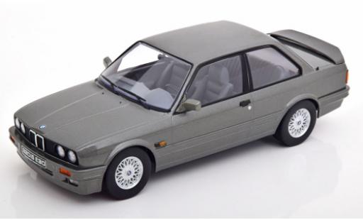 Bmw 320 1/18 KK Scale iS (E30) metallise grigio 1989 modellino in miniatura