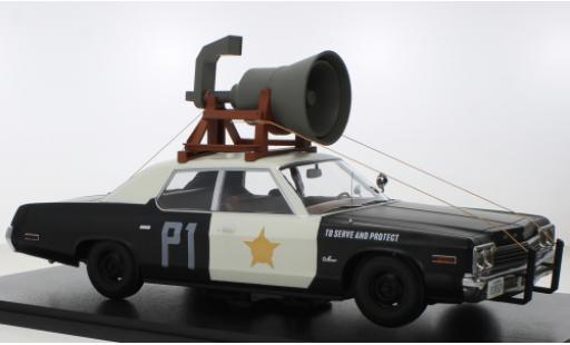 Dodge Monaco 1/18 KK Scale Blues Brossohers 1974 modellino in miniatura