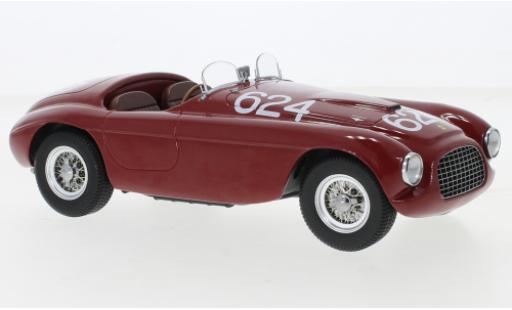 Ferrari 166 1/18 KK Scale MM Barchetta RHD No.624 Mille Miglia 1949 modellino in miniatura